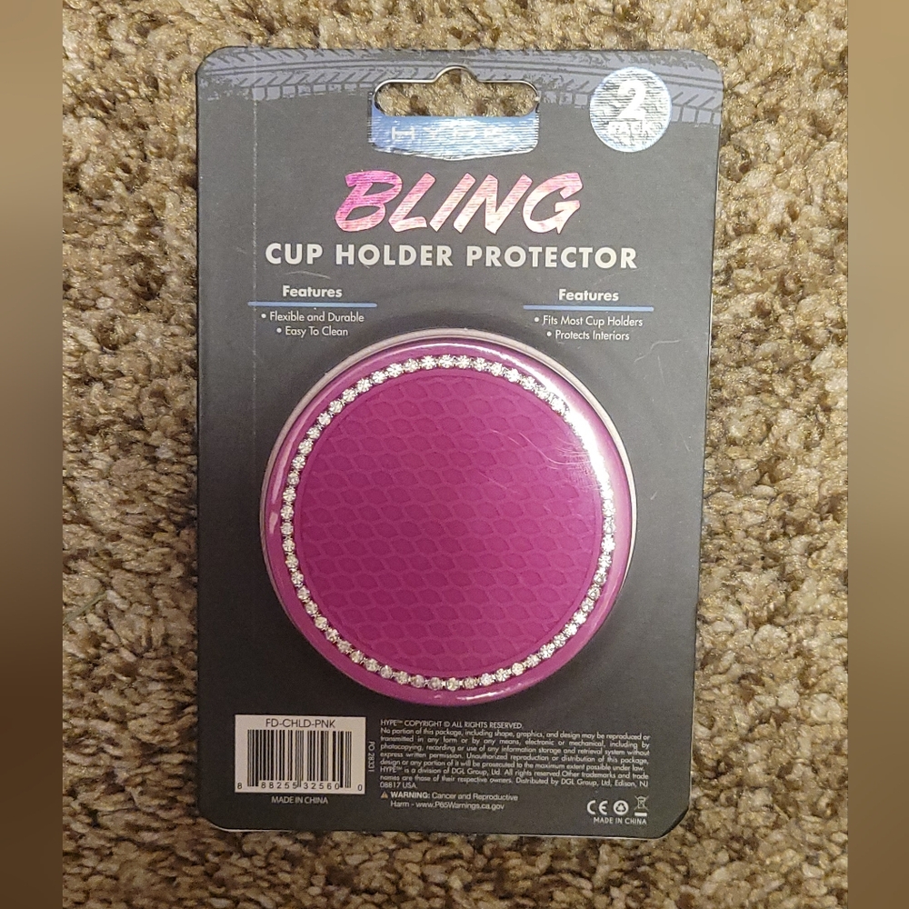 BUNDLE - Car coaster BLING 2 in a pack